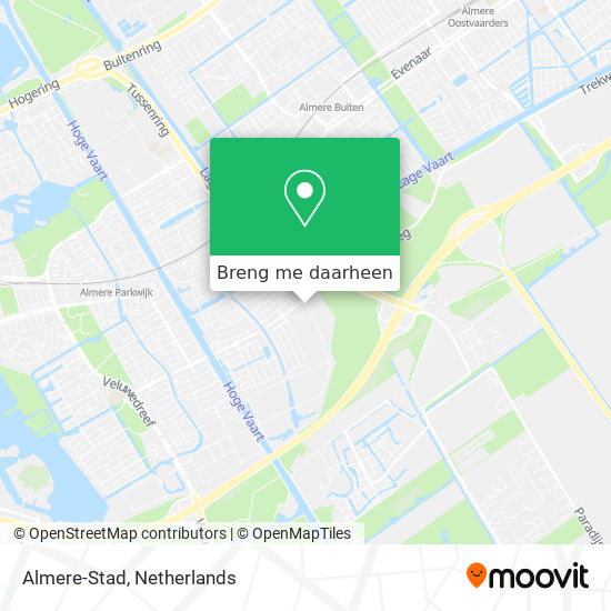 Almere-Stad kaart