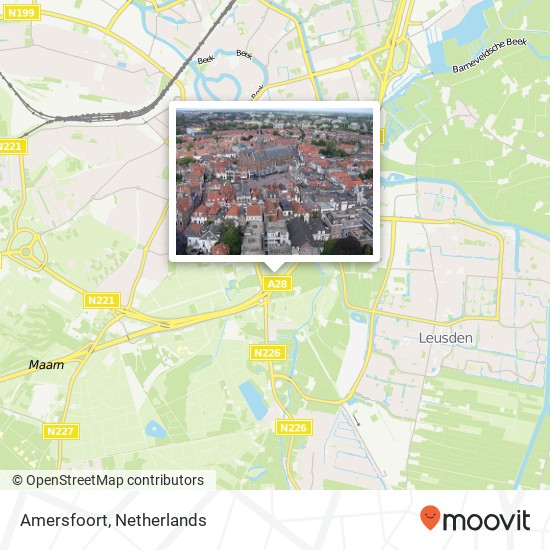 Amersfoort kaart