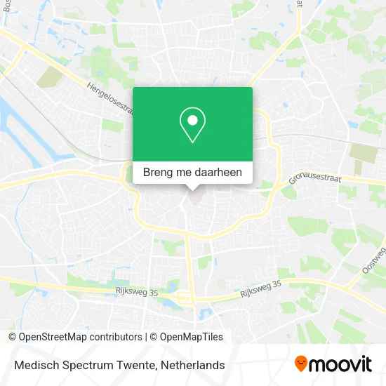 Medisch Spectrum Twente kaart