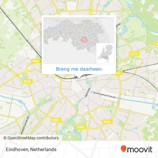 Eindhoven kaart