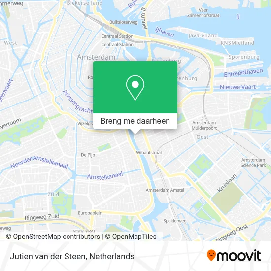 Jutien van der Steen kaart