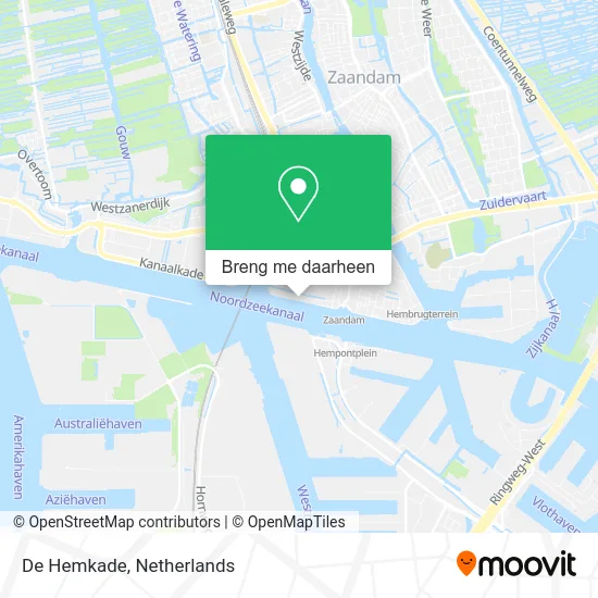 De Hemkade kaart