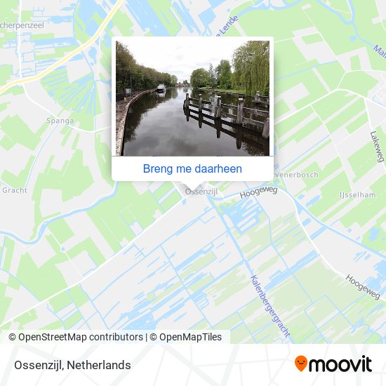 Ossenzijl kaart