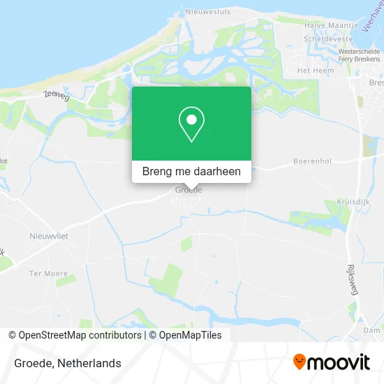Groede kaart