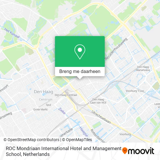 ROC Mondriaan International Hotel and Management School kaart