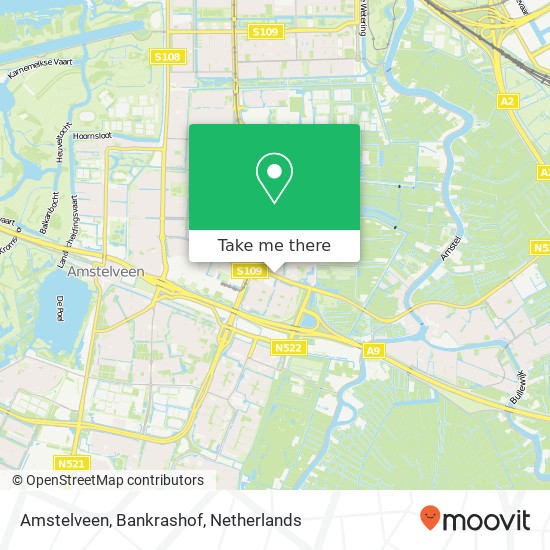 Amstelveen, Bankrashof kaart