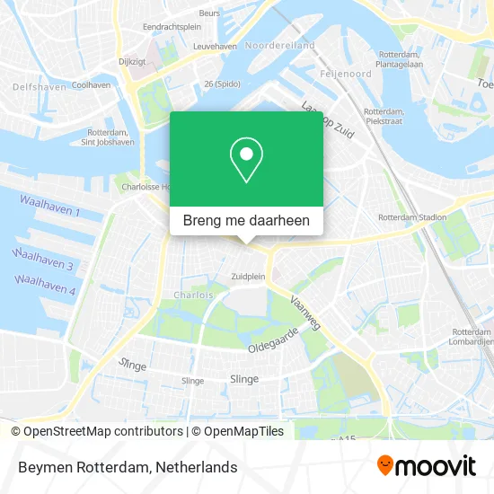 Beymen Rotterdam kaart