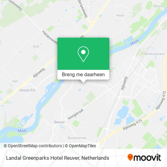 Landal Greenparks Hotel Reuver kaart
