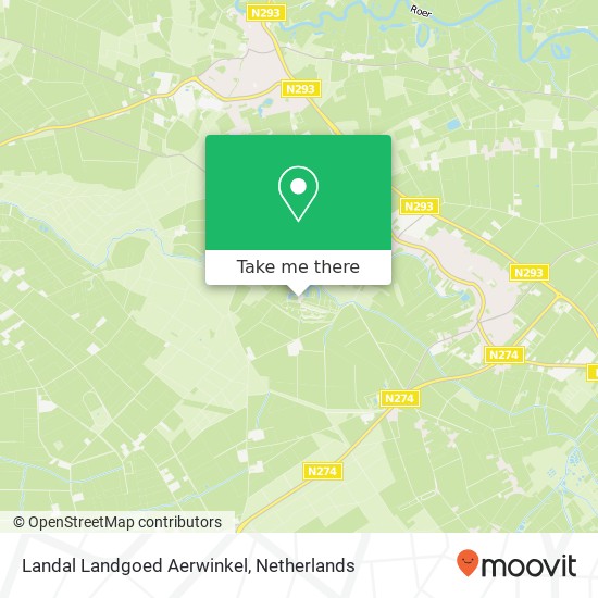 Landal Landgoed Aerwinkel, Zwembadweg 1 kaart