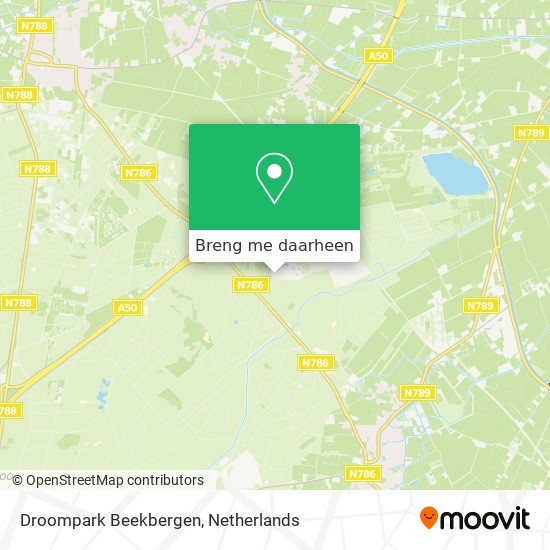 Droompark Beekbergen kaart