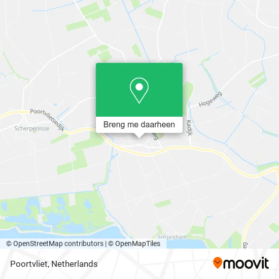 Poortvliet kaart