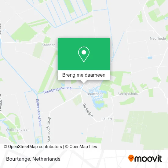 Bourtange kaart