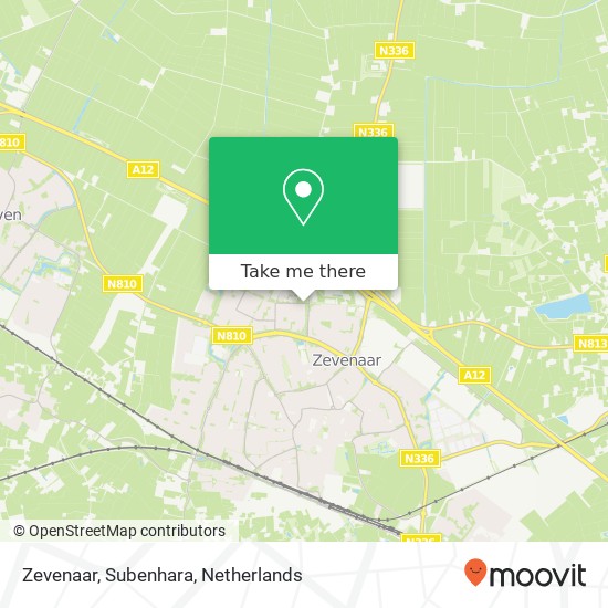 Zevenaar, Subenhara kaart