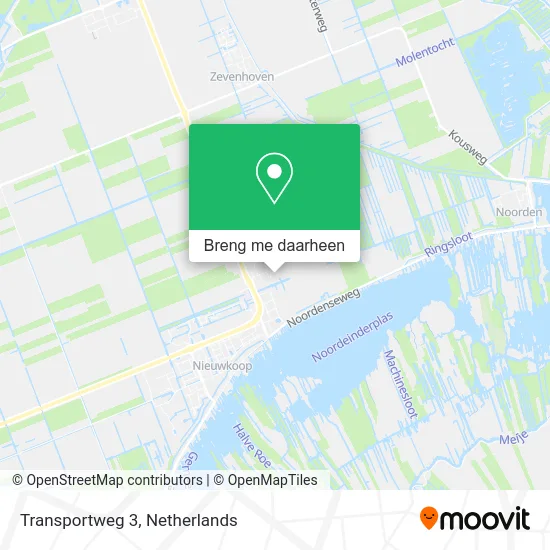 Transportweg 3 kaart