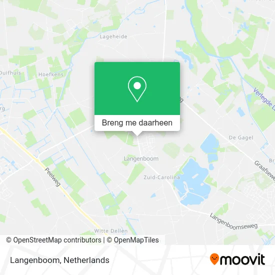 Langenboom kaart