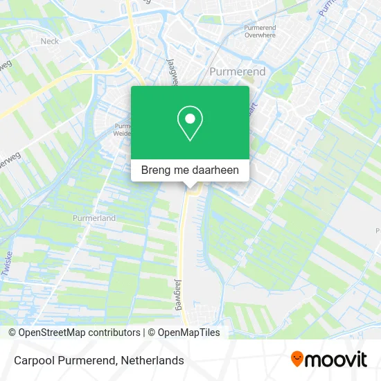 Carpool Purmerend kaart