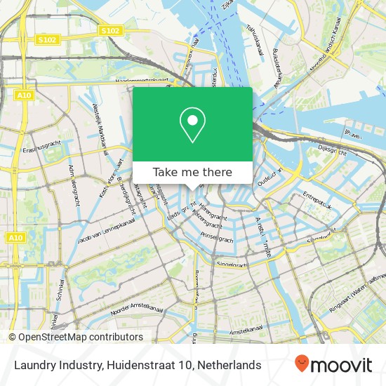 Laundry Industry, Huidenstraat 10 kaart