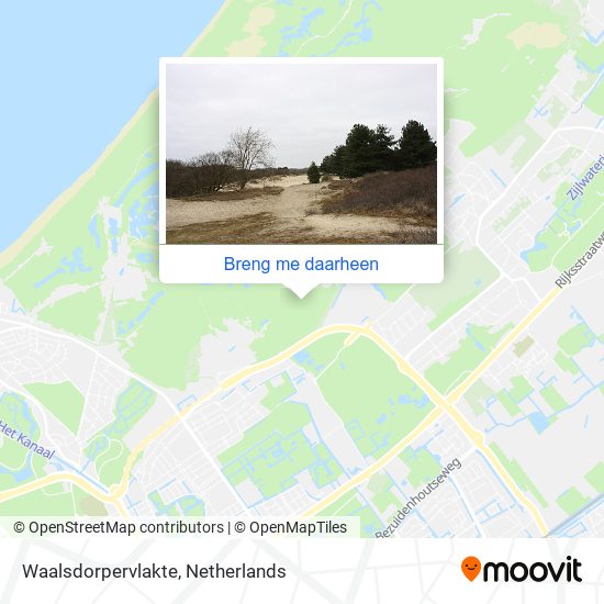 Waalsdorpervlakte kaart
