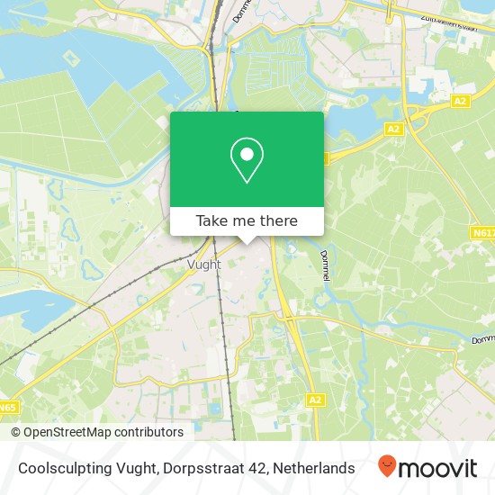 Coolsculpting Vught, Dorpsstraat 42 kaart