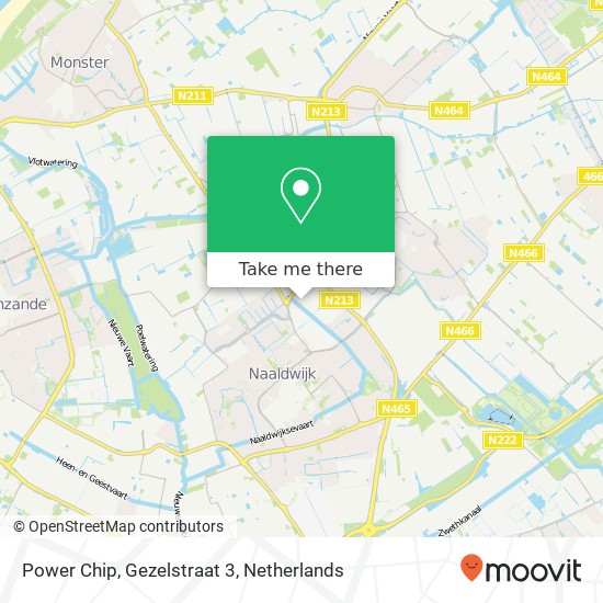 Power Chip, Gezelstraat 3 kaart