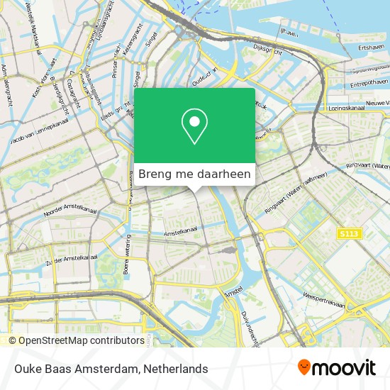 Ouke Baas Amsterdam kaart