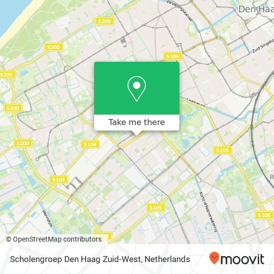 Scholengroep Den Haag Zuid-West, Meppelweg 339 kaart