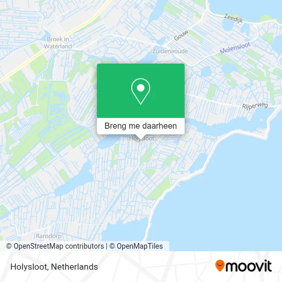 Holysloot kaart