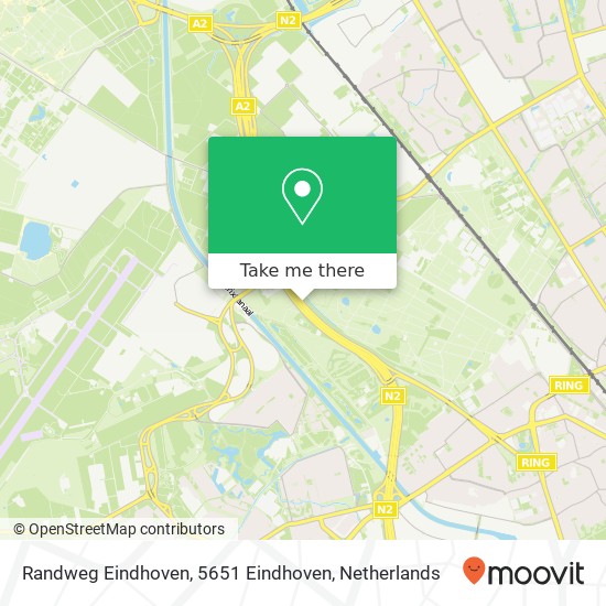 Randweg Eindhoven, 5651 Eindhoven kaart