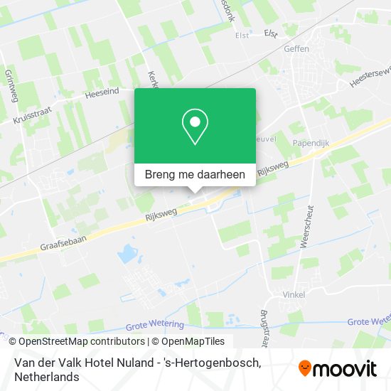 Van der Valk Hotel Nuland - 's-Hertogenbosch kaart