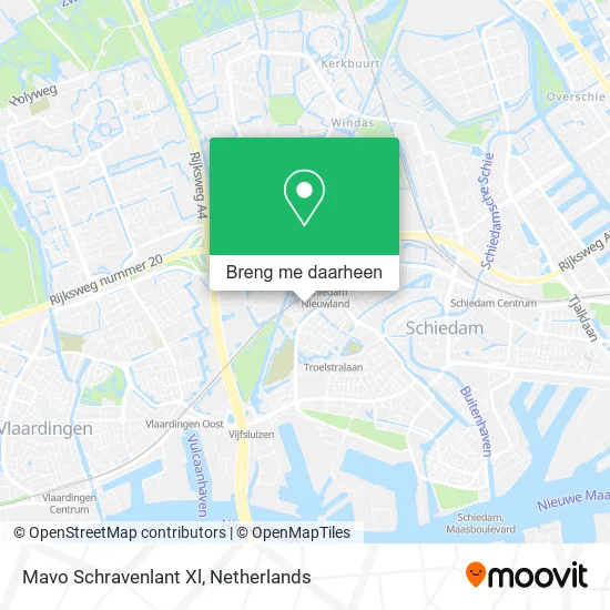 Mavo Schravenlant Xl kaart