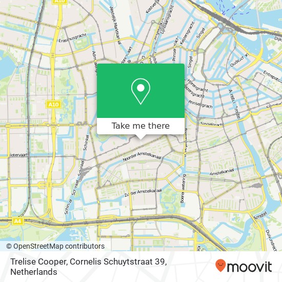 Trelise Cooper, Cornelis Schuytstraat 39 kaart