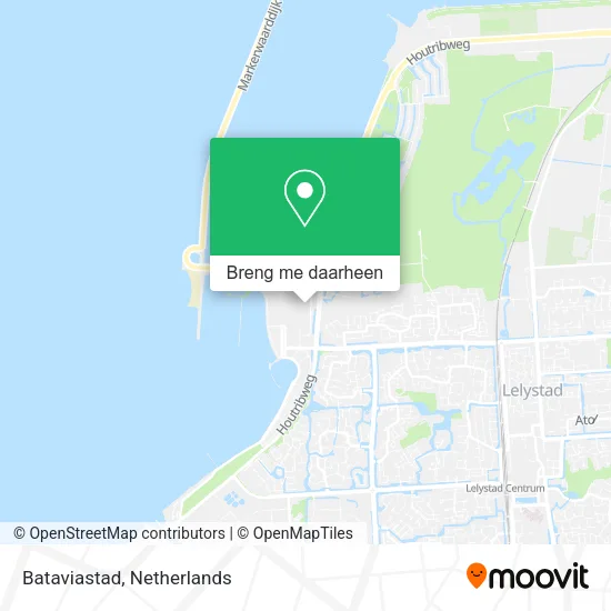Bataviastad kaart