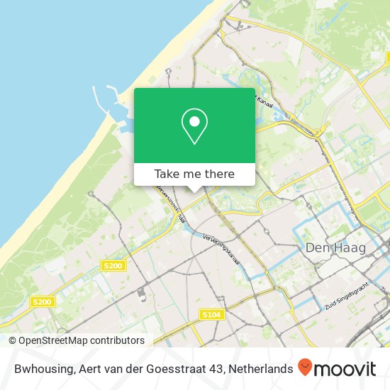 Bwhousing, Aert van der Goesstraat 43 kaart