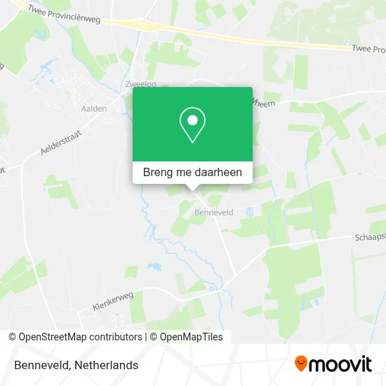 Benneveld kaart