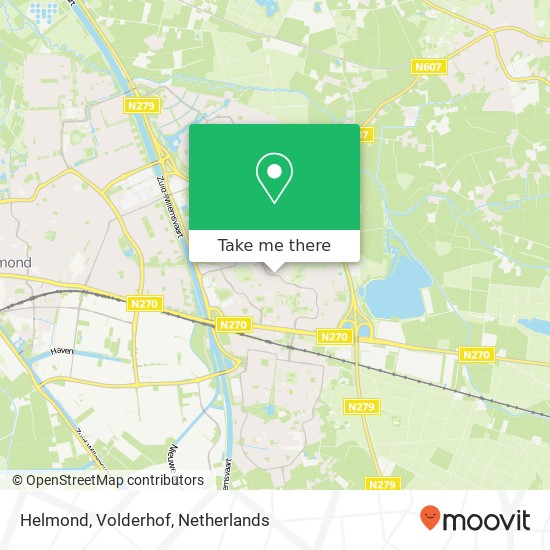 Helmond, Volderhof kaart