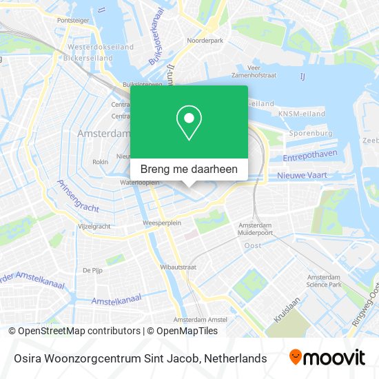Osira Woonzorgcentrum Sint Jacob kaart