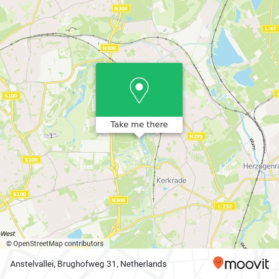 Anstelvallei, Brughofweg 31 kaart