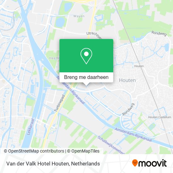 Van der Valk Hotel Houten kaart