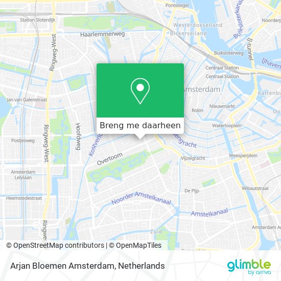 Arjan Bloemen Amsterdam kaart