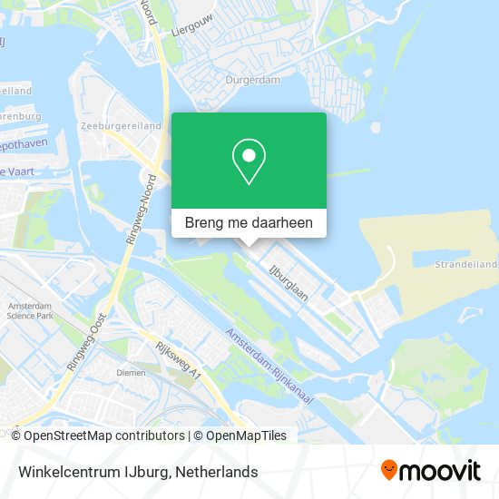Winkelcentrum IJburg kaart