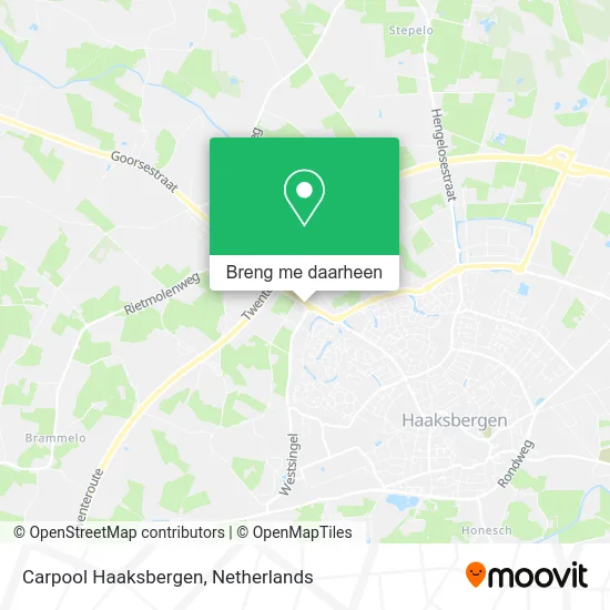Carpool Haaksbergen kaart