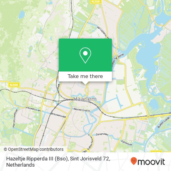 Hazeltje Ripperda III (Bso), Sint Jorisveld 72 kaart