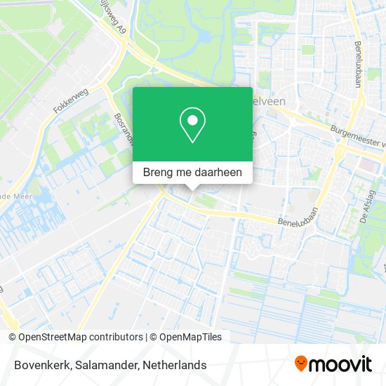 Bovenkerk, Salamander kaart