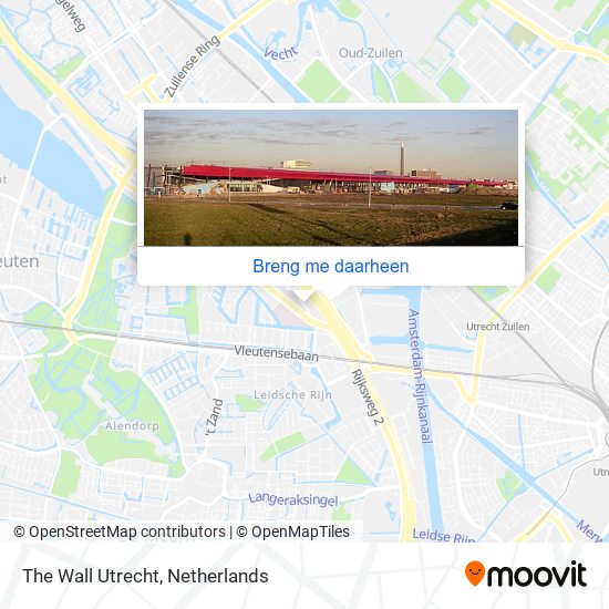 The Wall Utrecht kaart