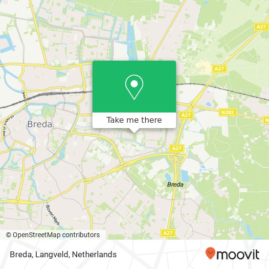 Breda, Langveld kaart