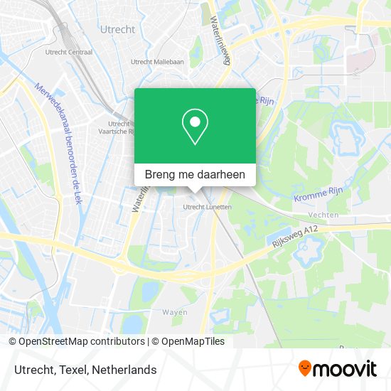 Utrecht, Texel kaart