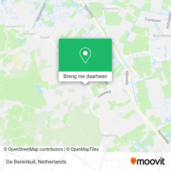 De Berenkuil kaart