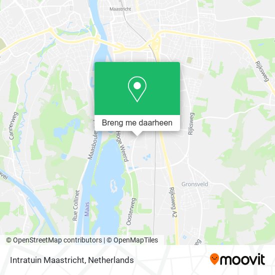 Intratuin Maastricht kaart