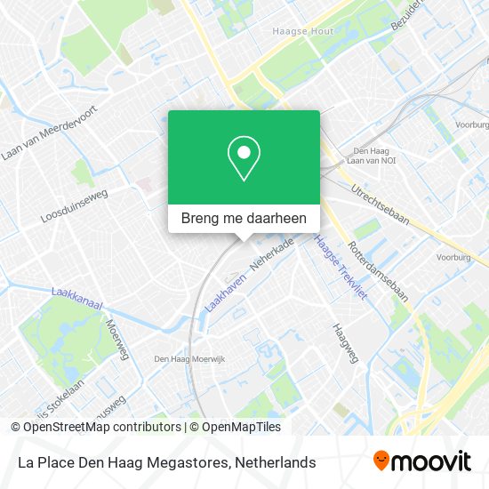 La Place Den Haag Megastores kaart
