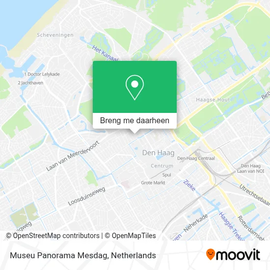 Museu Panorama Mesdag kaart